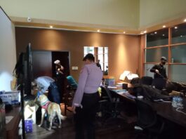 Jibom Polda Bali Sterilisasi Hotel Hilton Nusa Dua Bali