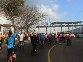 Wisata Sambil Olahraga, Ribuan Pesepeda Ramaikan Senggigi Cycling Day