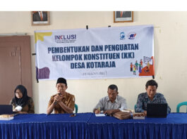 Pengukuhan KK, Mengawali Kotaraja Menuju Desa Inklusi