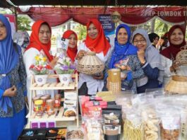 Rangkaian HUT RI di Lotim, UMKM Masing-masing OPD Ikuti Bazar