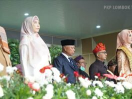Bupati Lotim Hadiri HUT Kota Mataram Ke-29