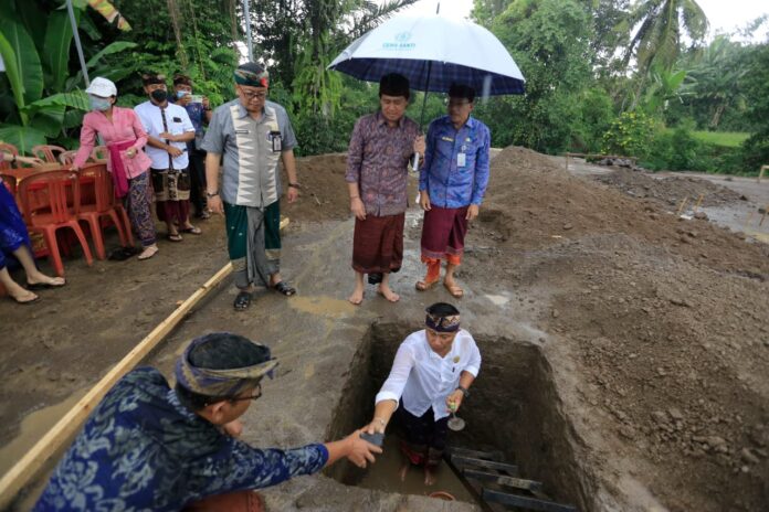 Tuntaskan Permasalahan Sampah di Desa, Pemkab Klungkung Gencar Pembangunan TPS 3R