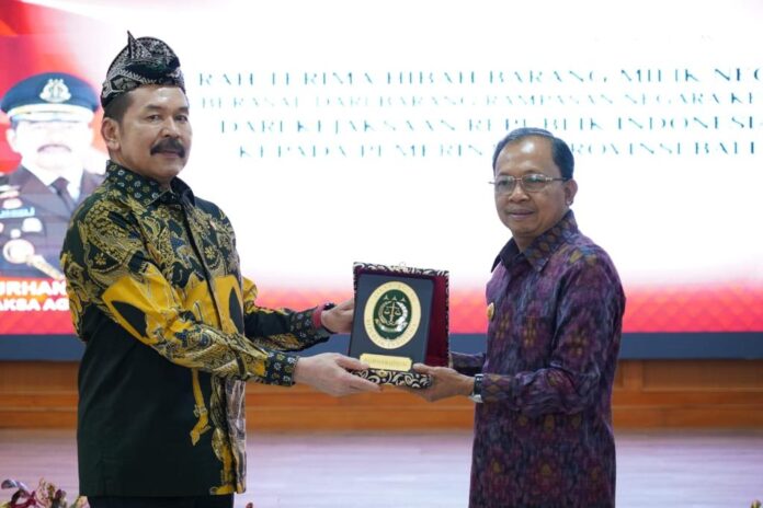 Kejagung Hibahkan Aset Koruptor Eks Bupati Klungkung I Wayan Candra Ke Pemprov Bali Senilai Rp 46 Miliyar