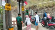 Koramil Nusa Penida Tegakkan Prokes di Obyek Wisata