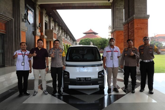 Kapolda Bali Terima Audiensi Wuling Indonesia