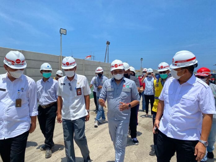 Jelang G20, Stafsus Kemendagri Tinjau Progres Pembangunan TPST Kesiman Kertalangu