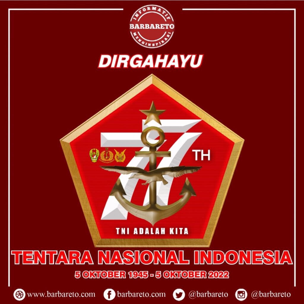 Dirgahayu Tentara Nasional Indonesia Ke 77 3121