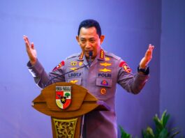 Kapolri Serukan Pentingnya Persatuan-Kesatuan Dihadapan Pemuda Pancasila