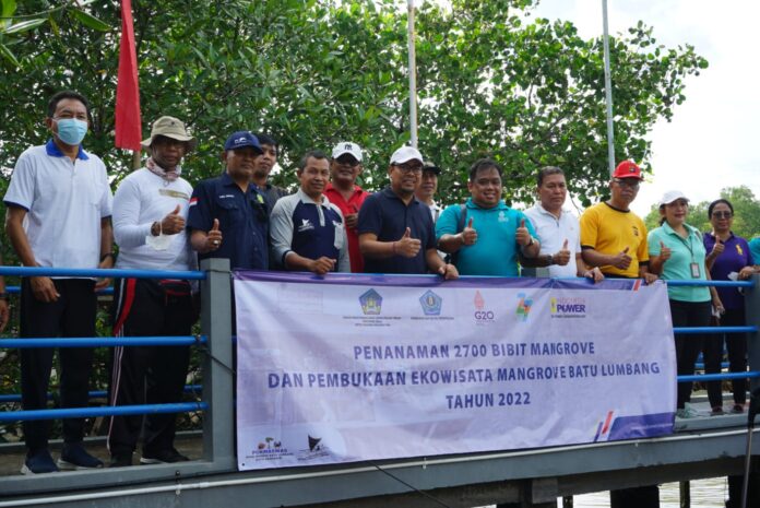 Wawali Buka Ekowisata Mangrove Hasil Kerjasama KUB Segara Guna Batu Lumbang dengan PT. Indonesia Power