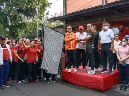 Peringati World Walking Day 2022, Jaya Negara Buka Jalan Sehat di Car Free Day