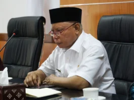 Bupati Sukiman Sesalkan Realisasi Belanja dan Pendapatan OPD Dibawah 50 persen