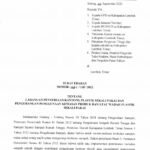 SE Bupati Lombok Timur nomor 267.1/LH/2022