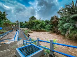 Banjir di Hulu Sungai Ayung,