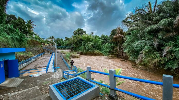 Banjir di Hulu Sungai Ayung,