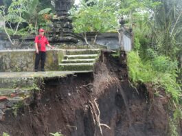 Banjir di Desa Jungutan