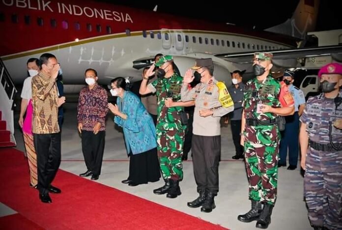 Presiden Joko Widodo di Bali