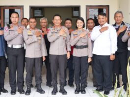 Kunjungan ke Polsek Dawan