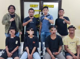 Kawanan Pelaku Pengeroyok Pegawai