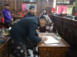 Rapat Paripurna DPRD Klungkung