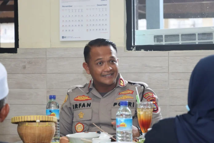Kapolres Silaturahmi dengan Awak Media