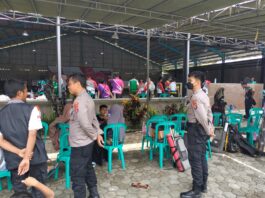 Samapta pengamanan Lomba Panahan