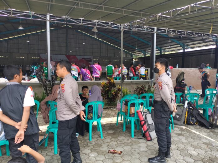 Samapta pengamanan Lomba Panahan