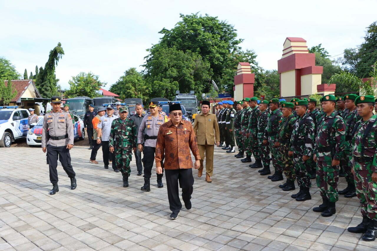 Apel Gelar Pasukan Operasi Lilin Rinjani 2022