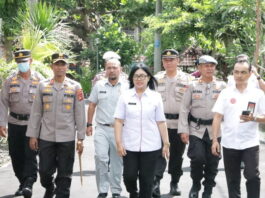 Kapolres Klungkung Sidak Kantor Samsat Klungkung