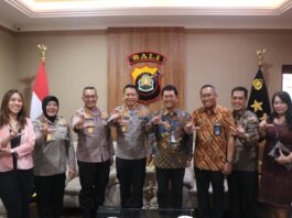 Kapolda Bali Terima Kunjungan RCEO Bank Mandiri XI Bali-Nusra