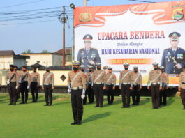 Peringati HKN, Polres Sumbawa Barat Gelar Upacara Mengingat Jasa Para Pahlawan