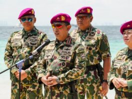 Kapolri Jadi Warga Kehormatan Marinir