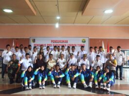Pengurus Persatuan Bulutangkis Seluruh Indonesia (PBSI) Lombok Timur