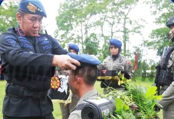 Kapolda NTB Tutup Rangkaian Latihan dan Pembaretan Bintara Sat Brimob Polda NTB Latihan dan Pembaretan Bintara Sat Brimob Polda NTB