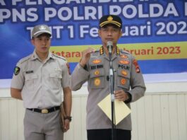 Upacara Pengambilan Sumpah Janji PNS Polri