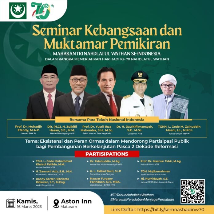 Seminar Nasional HADI Nahdlatul Wathan