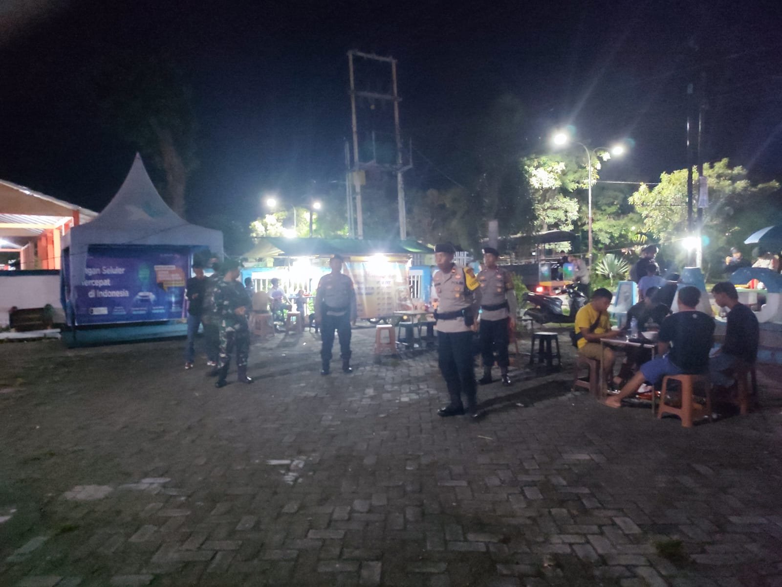 Polres Sumbawa Patroli Malam