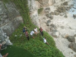 WNA Terjatuh di Old Tree Ceningan