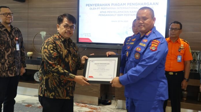 Polairud Polda NTB dapat Penghargaan Pertamina