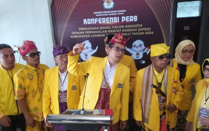 Partai Golkar Lotim Resmi Daftar Bakal Caleg 2024 ke KPU, Targetkan Dua Kursi Tiap Dapil