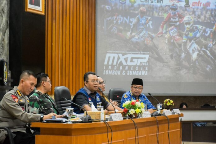 Pengamanan MXGP Lombok Sumbawa 2023
