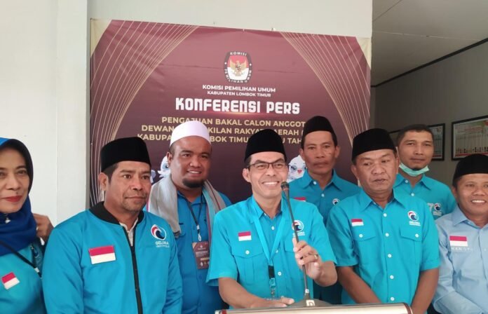 Resmi Daftar ke KPU, Partai Gelora Lombok Timur Target Realistis 5 Kursi