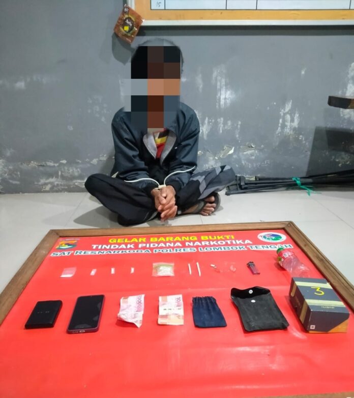 Pengedar Narkoba di Lombok Tengah