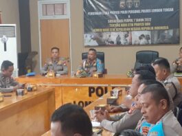 Kasi Propam Polres Lombok Tengah Ikuti Pembinaan, Pengawasan dan Pencegahan Etika Profesi Polri