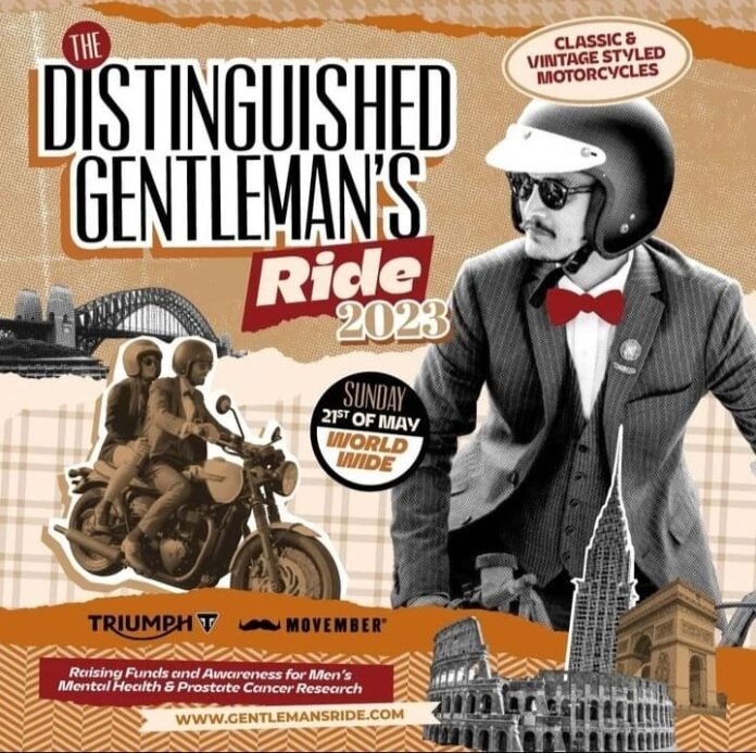 Lombok Resmi Jadi Titik Berkendara The Distinguished Gentleman's Ride 2023