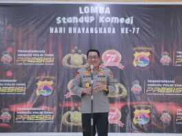 Lomba Stand Up Comedy dalam Rangka Hari Bhayangkara ke-77