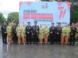 HUT Bhayangkara di Polda NTB