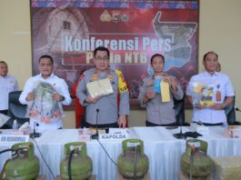 Tabung Gas Elpiji Oplosan di Lombok Tengah
