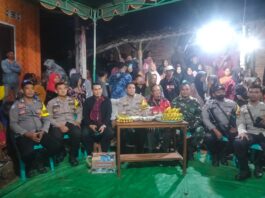 Bhabinkamtibmas Kelurahan Menala Berikan Pengamanan Hiburan Malam