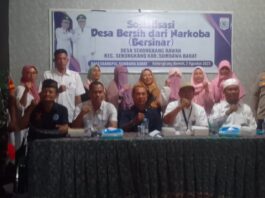 Sosialisasi Desa Bersih dari Narkoba