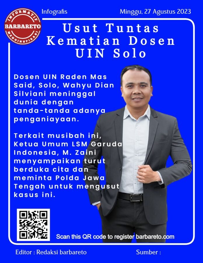 Dosen UIN Solo Meninggal